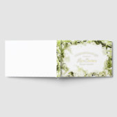 Groene hortensia Waterverf viering van het leven Gastenboek (Volledig)