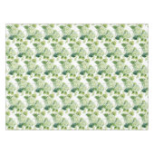 Groene hortensia's tafelkleed (Voorkant (Horizontaal))