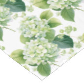 Groene hortensia's tafelkleed (Gekanteld)