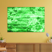  groene houtkunst canvas afdruk (Insitu (Woonkamer))