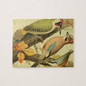  groene houtspecht legpuzzel (Horizontaal)