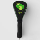 Groene Huis Golfheadcover (Voorkant)