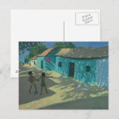 Groene Huis India Briefkaart (Voorkant / Achterkant)