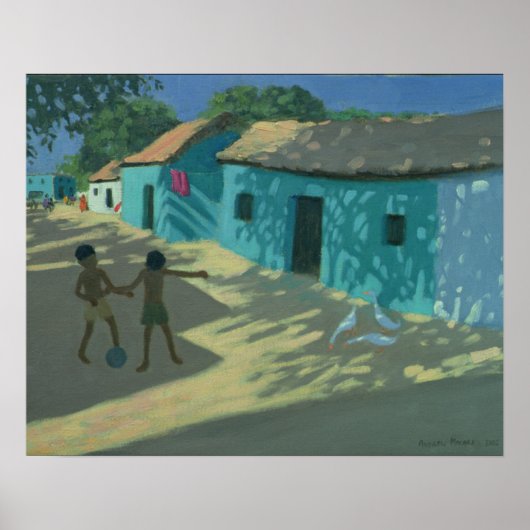 Groene Huis India Poster (Voorkant)