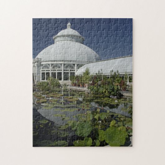 Groene Huis The Bronx New York. Legpuzzel (Verticaal)