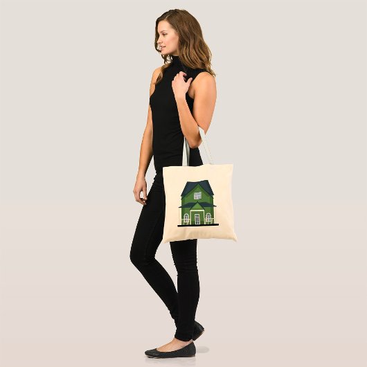 Groene Huis Tote Bag