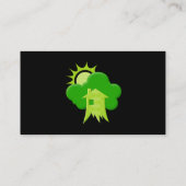 Groene Huis Visitekaartje (Achterkant)