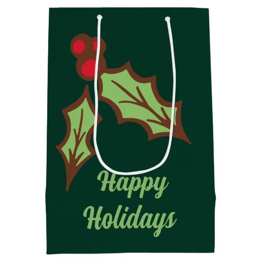 Groene Hulst Kerstvakantie Cadeautas (Achterkant)