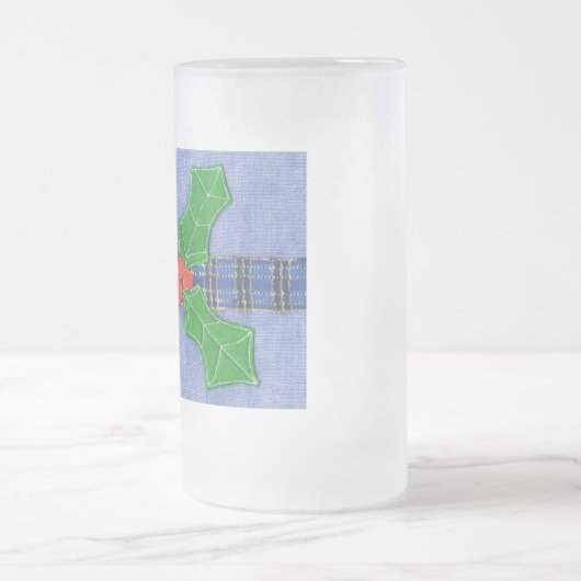 Groene hulst matglas bierpul (Center)