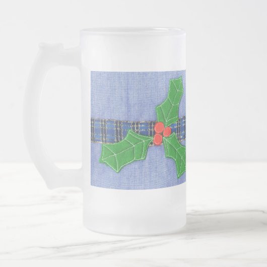 Groene hulst matglas bierpul (Links)