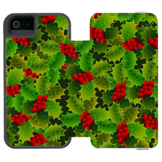 Groene Hulst met Rode Bessen Hoesje