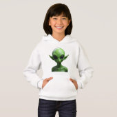 Groene humanoïde (Voorkant volledig)