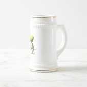 Groene humanoïde bierpul (Voorkant rechts)