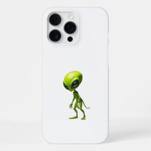 Groene humanoïde iPhone 16 pro max hoesje