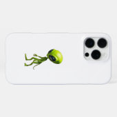 Groene humanoïde iPhone hoesje (Achterkant horizontaal)