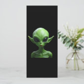 Groene humanoïde kaart (Staand voorkant)