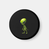 Groene humanoïde magneet (Voorkant)