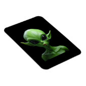Groene humanoïde magneet (Rechterzijde)