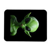 Groene humanoïde magneet (Horizontaal)