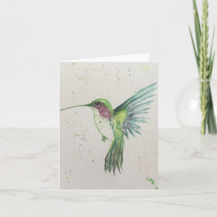Groene Hummingbird Kaart