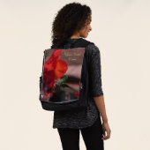 Groene Hummingbird op de ventilator. Backpack Face (Gedragen)