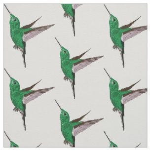 Groene Hummingbird Stof