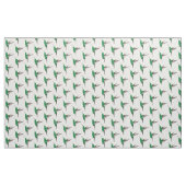 Groene Hummingbird Stof (Yard (91,4 cm))