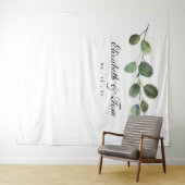 Groene Huwelijksachtergrond, Fotohokje Prop Wandkleed (In Situ (horizontaal))