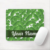 Groene Ierse shamrocken gepersonaliseerd Muismat (Met muis)
