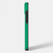 Groene Ierse vierbladige klaver St. Patrick's Day iPhone Hoesje (Linkerkant)