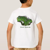 Groene Iguana Collectie T-shirt (Achterkant)