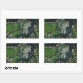 Groene Iguana Lizard Reptiel Sticker (Vel)