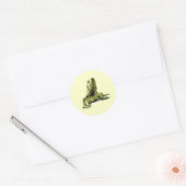 Groene Iguana Stickers (Envelop)
