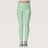 Groene Ijs Leggings (Voorkant)