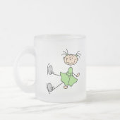 Groene ijsdanseres mok (Links)