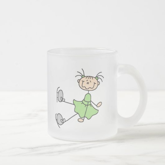 Groene ijsdanseres mok (Rechts)