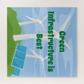 Groene infrastructuur is het beste legpuzzel (Horizontaal)
