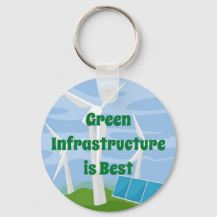 Groene infrastructuur is het beste sleutelhanger