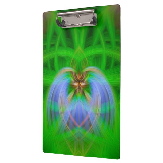 Groene ingewikkeldheid klembord (Links)