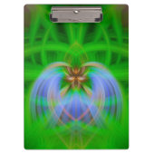 Groene ingewikkeldheid klembord (Voorkant)