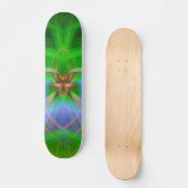 Groene ingewikkeldheid persoonlijk skateboard (Voorkant)