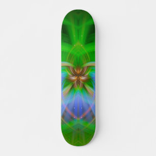 Groene ingewikkeldheid persoonlijk skateboard