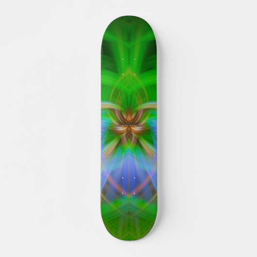 Groene ingewikkeldheid persoonlijk skateboard (Voorkant)