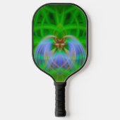 Groene ingewikkeldheid pickleball paddle (Voorkant)