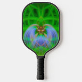 Groene ingewikkeldheid pickleball paddle (Achterkant)