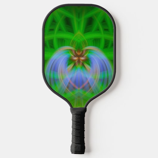 Groene ingewikkeldheid pickleball paddle (Achterkant)