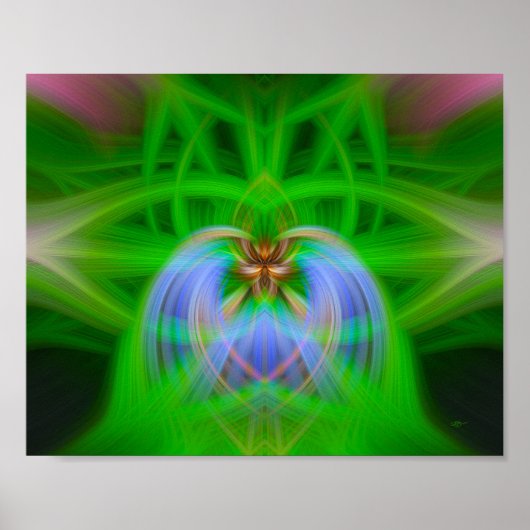 Groene ingewikkeldheid poster (Voorkant)