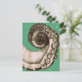 -groene inktbuis briefkaart (Staand voorkant)