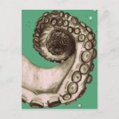 -groene inktbuis briefkaart (Voorkant)