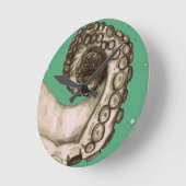 -groene inktbuis ronde klok (Hoek)